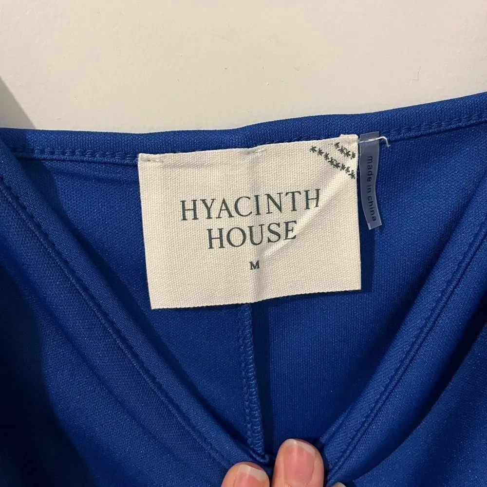 Hyacinth House Tuckernuck Blue Midi Dress - Medium